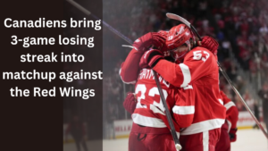 Read more about the article Canadiens Look for Recovery Against Red Wings After 3-Game Slump