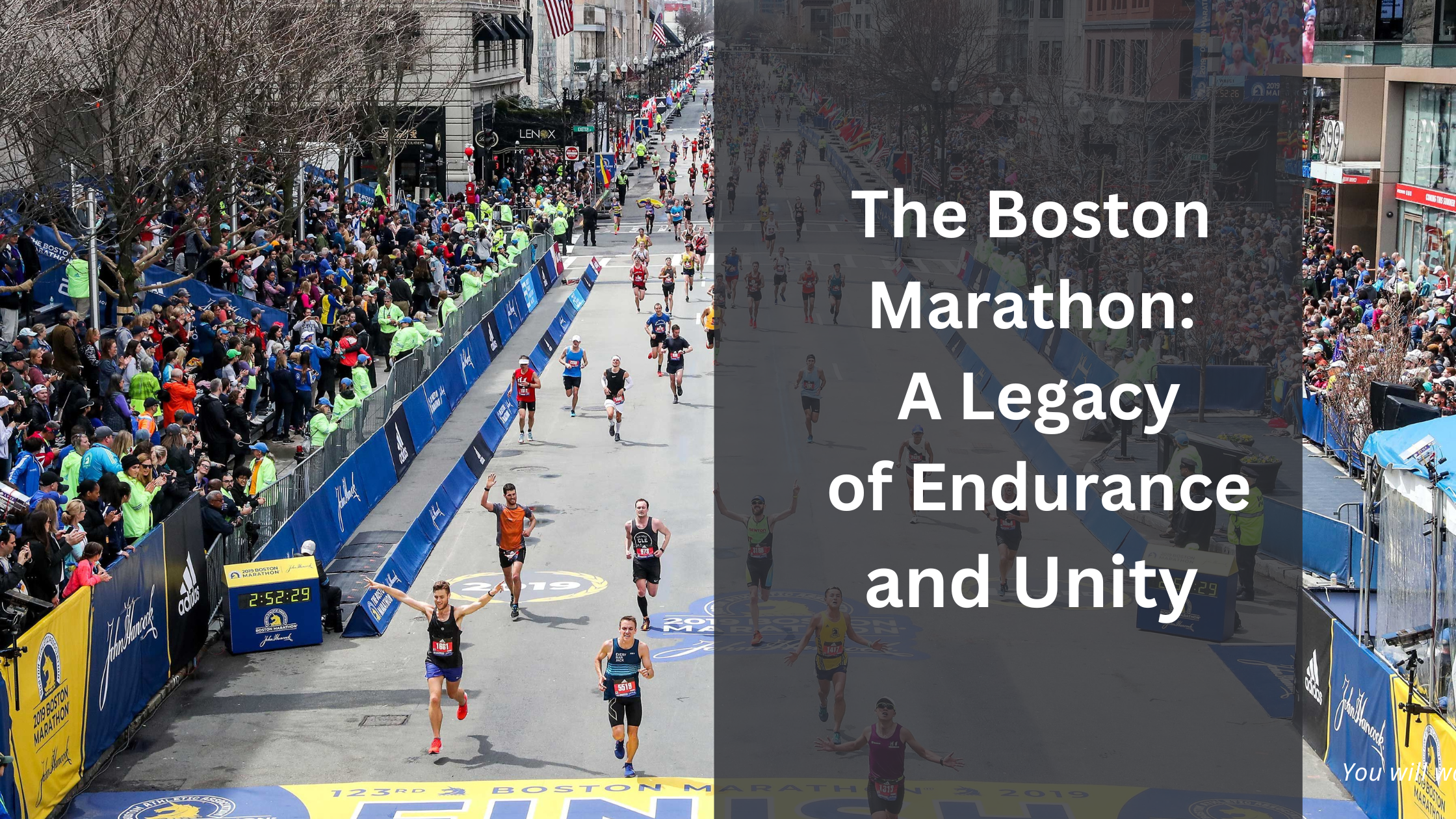 You are currently viewing The Boston Long distance race: A Tradition of Perseverance and Solidarity